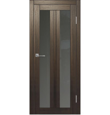 Межкомнатная дверь ДП DIM I-6 Choco Wood Сатинато Графит