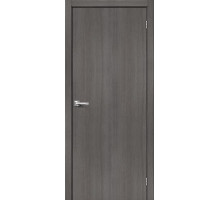 Межкомнатная дверь с экошпоном Браво-0 Grey Melinga