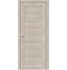 Межкомнатная дверь с экошпоном Браво-21 Cappuccino Melinga