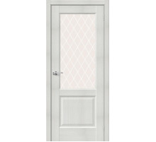 Межкомнатная дверь с экошпоном Неоклассик-33 Bianco Veralinga/White Сrystal