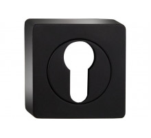 Накладка на цилиндр на квадратной розетке B2B (ET AL 02, Black черный)