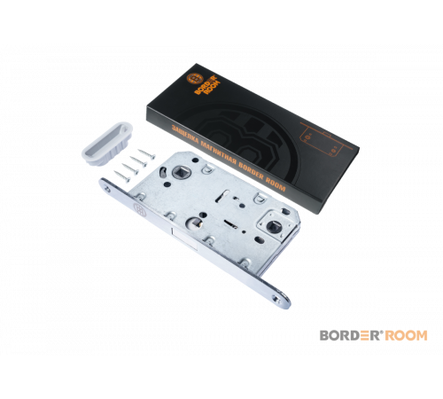 Защелка магнитная сантехническая BORDER ЗЩДМ-96 (хром (81657(пакет) или 81857(коробка)))