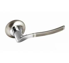 Дверная ручка Silver Паллини Генуя PAL-04 SN/NP,мат.никель