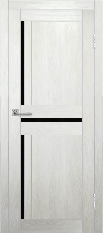 Межкомнатная дверь ДП DIM I-5.1 Blond Wood Lacobel Black
