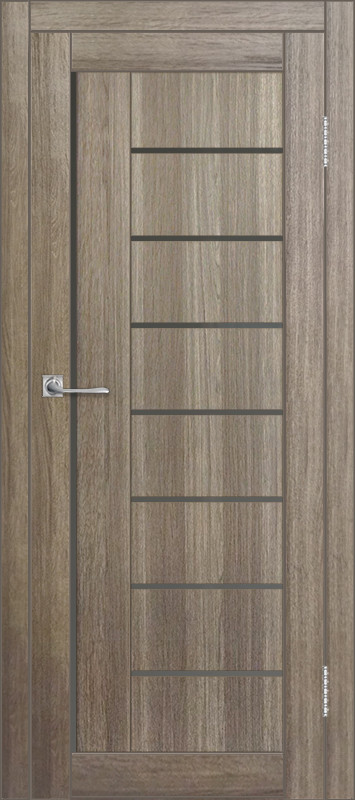 Межкомнатная дверь ДП DIM I-17 Taupe Wood Сатинато Графит