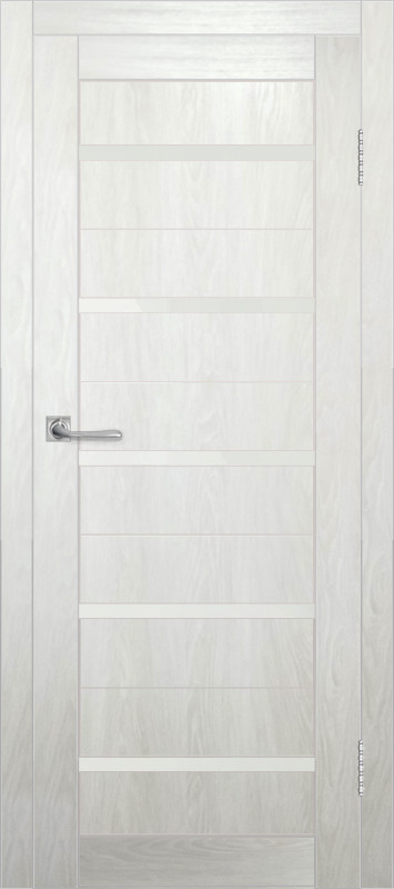 Межкомнатная дверь ДП DIM I-1 Blond Wood Lacobel White