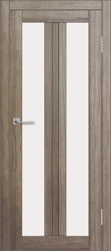 Межкомнатная дверь ДП DIM I-6 Taupe Wood Сатинато Белый