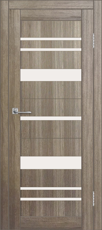 Межкомнатная дверь ДП DIM I-16 Taupe Wood Сатинато Белый