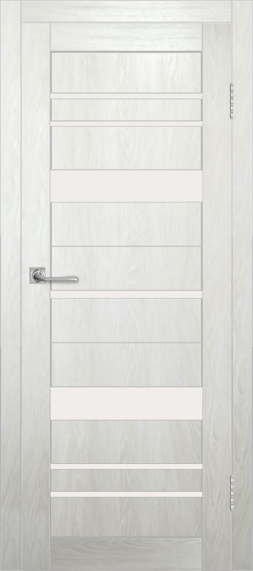 Межкомнатная дверь ДП DIM I-16 Blond Wood Сатинато Белый