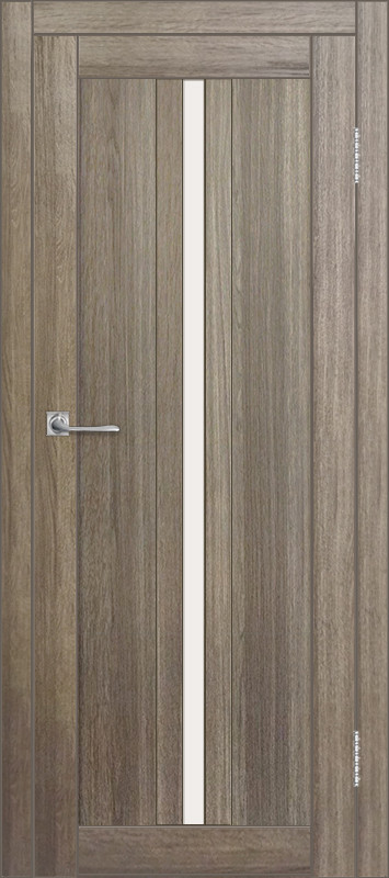 Межкомнатная дверь ДП DIM I-9 Taupe Wood Сатинато Белый