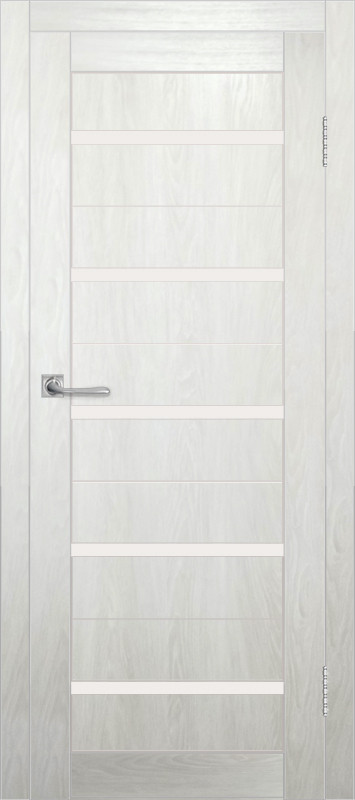 Межкомнатная дверь ДП DIM I-1 Blond Wood Сатинато Белый