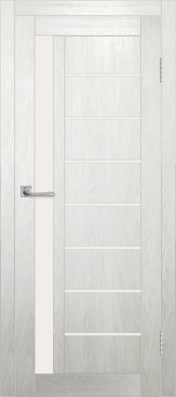 Межкомнатная дверь ДП DIM I-2 Blond Wood Сатинато Белый