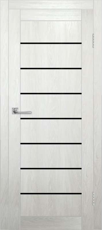 Межкомнатная дверь ДП DIM I-3 Blond Wood Lacobel Black