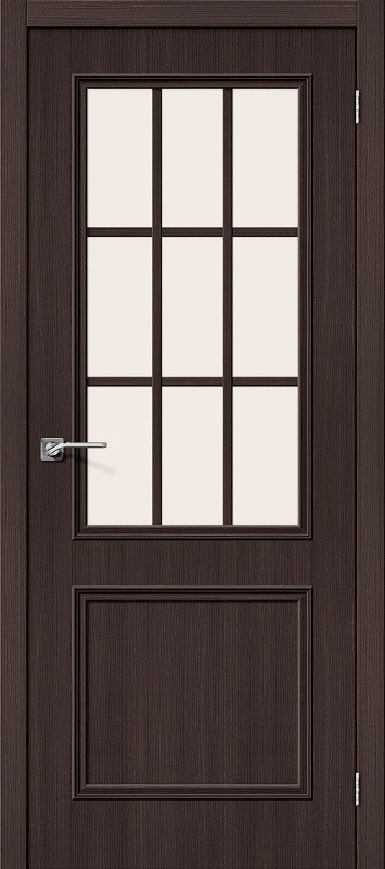 Межкомнатная дверь с экошпоном Симпл-13 Wenge Veralinga