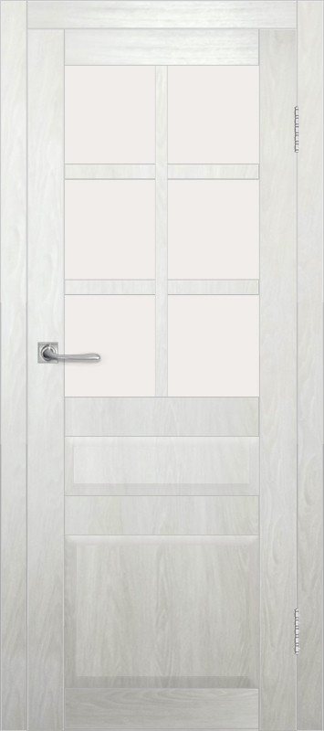 Межкомнатная дверь ДП DIM I-12 Blond Wood Сатинато Белый