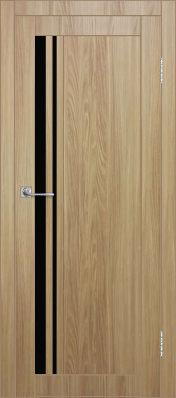 Межкомнатная дверь ДП DIM I-19.1 Sandy Wood Lacobel Black