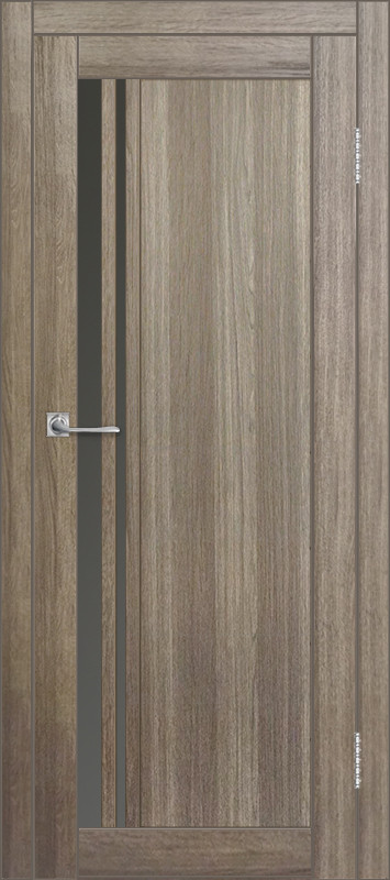 Межкомнатная дверь ДП DIM I-19.1 Taupe Wood Сатинато Графит