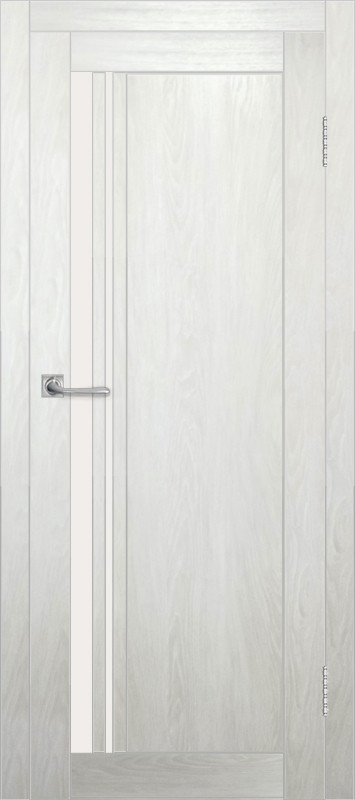 Межкомнатная дверь ДП DIM I-19.1 Blond Wood Сатинато Белый