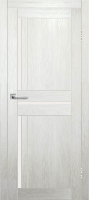Межкомнатная дверь ДП DIM I-5.1 Blond Wood Сатинато Белый